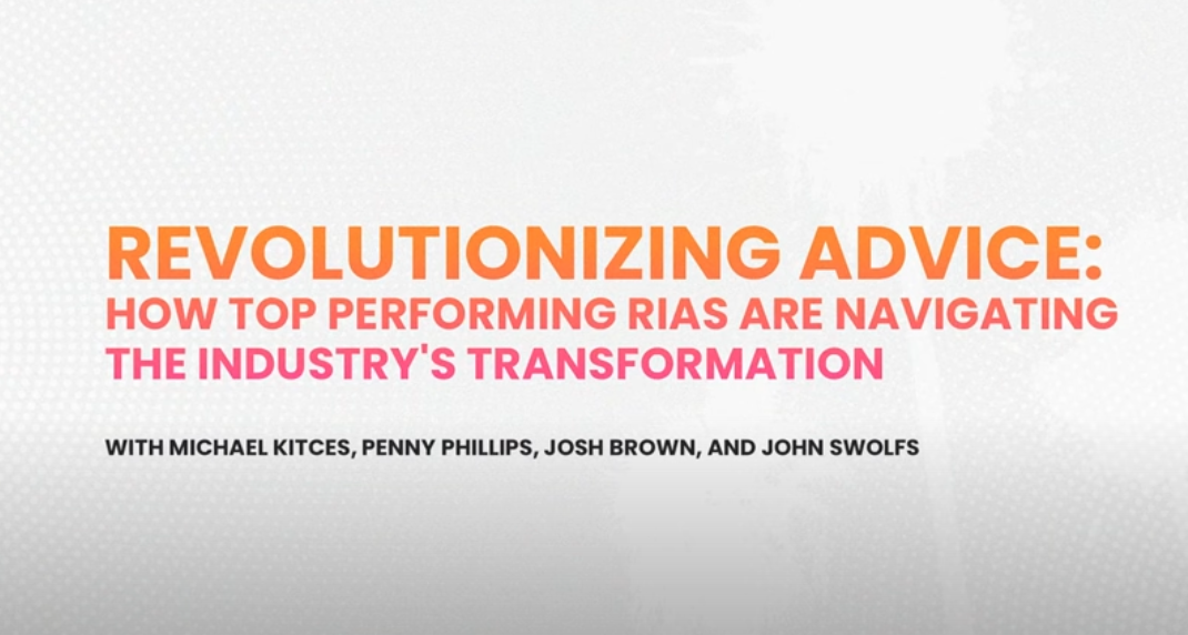 REVOLUTIONIZING ADVICE ON THE INDUSTRY'S TRANSFORMATION